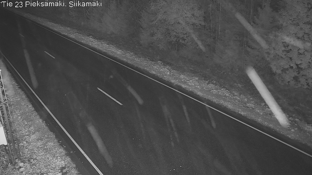 Weather Camera Image Road 23 Pieksämäki, Siikamäki, Pieksämäki, Etelä-Savo