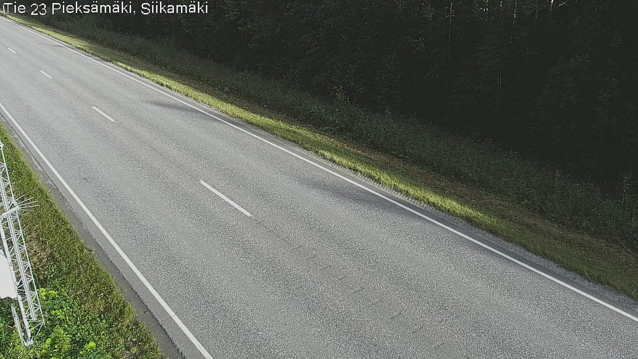 Weather Camera Image Road 23 Pieksämäki, Siikamäki, Pieksämäki, Etelä-Savo