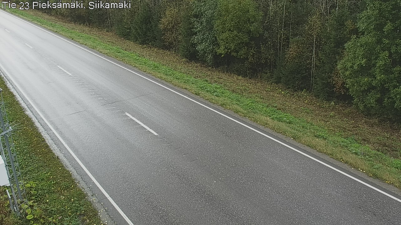 Weather Camera Image Road 23 Pieksämäki, Siikamäki, Pieksämäki, Etelä-Savo