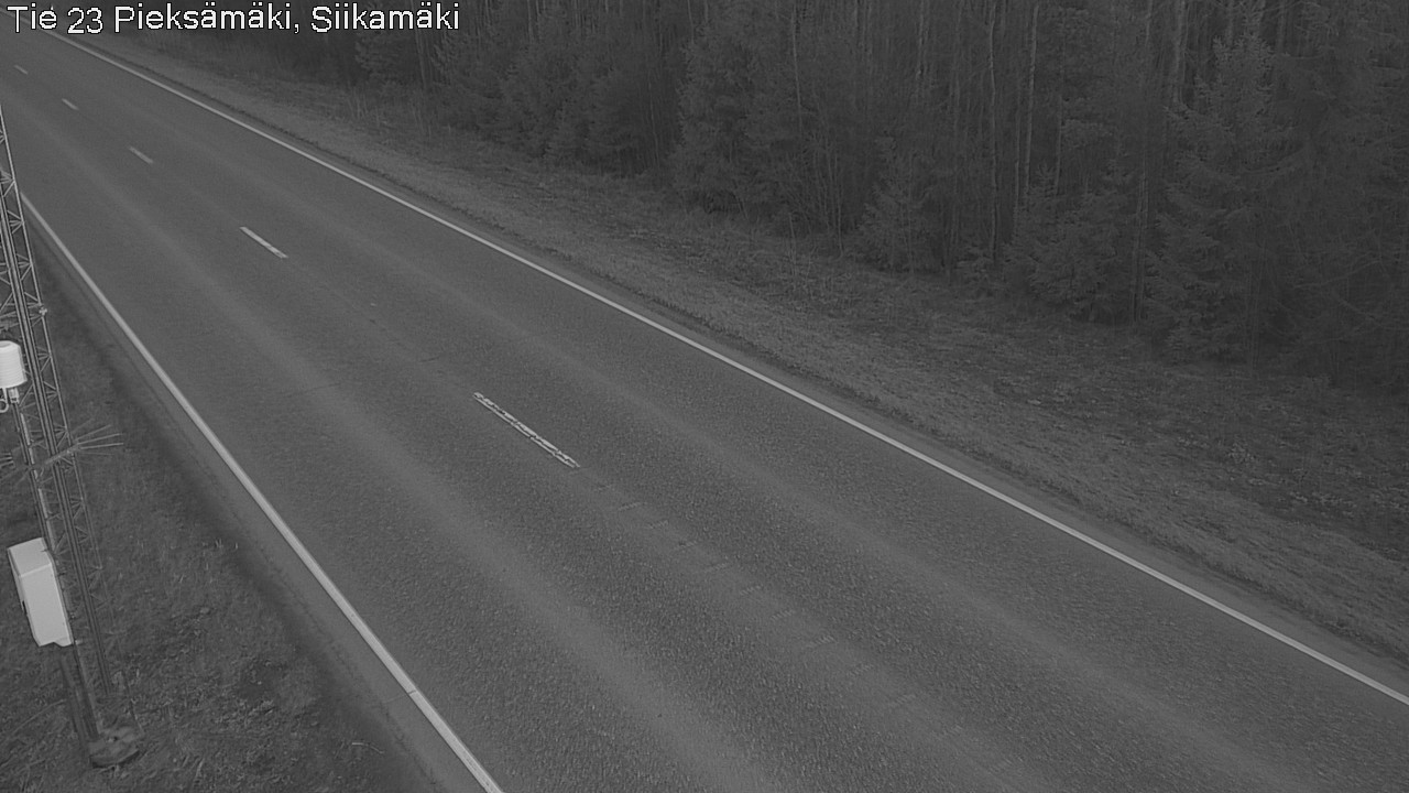 Weather Camera Image Road 23 Pieksämäki, Siikamäki, Pieksämäki, Etelä-Savo