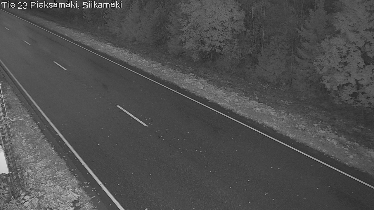 Weather Camera Image Road 23 Pieksämäki, Siikamäki, Pieksämäki, Etelä-Savo