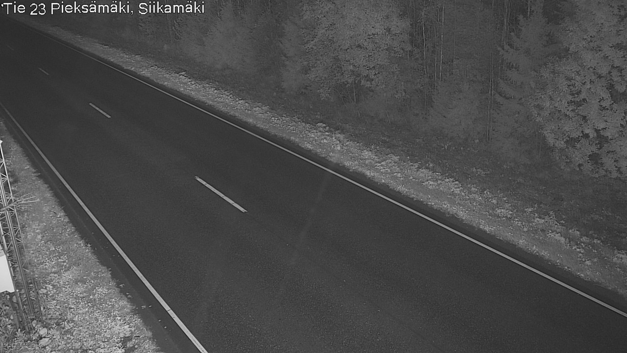 Weather Camera Image Road 23 Pieksämäki, Siikamäki, Pieksämäki, Etelä-Savo