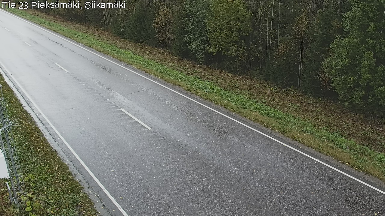 Weather Camera Image Road 23 Pieksämäki, Siikamäki, Pieksämäki, Etelä-Savo