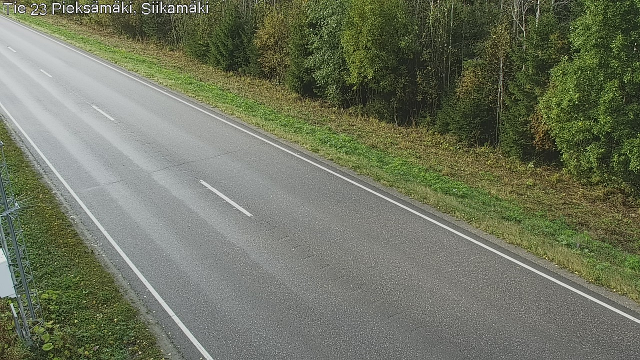 Weather Camera Image Road 23 Pieksämäki, Siikamäki, Pieksämäki, Etelä-Savo