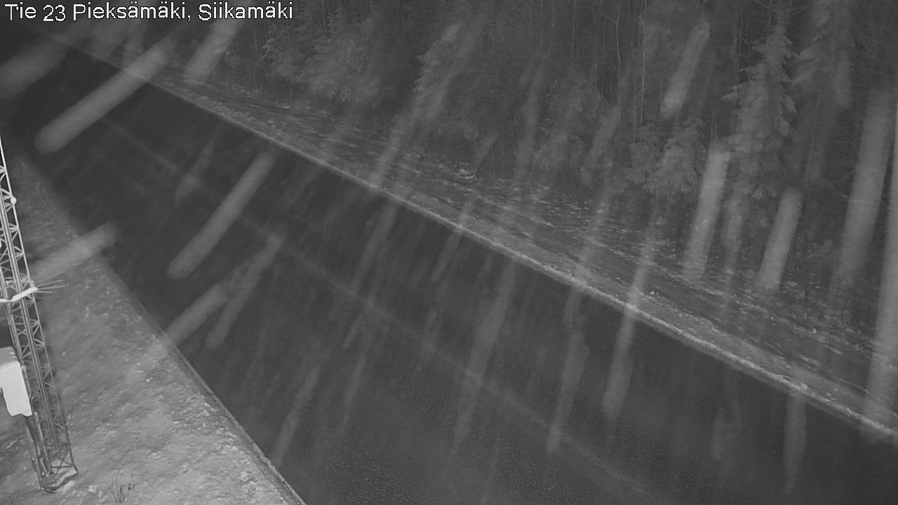 Weather Camera Image Väg 23 Pieksämäki, Siikamäki, Pieksämäki, Etelä-Savo