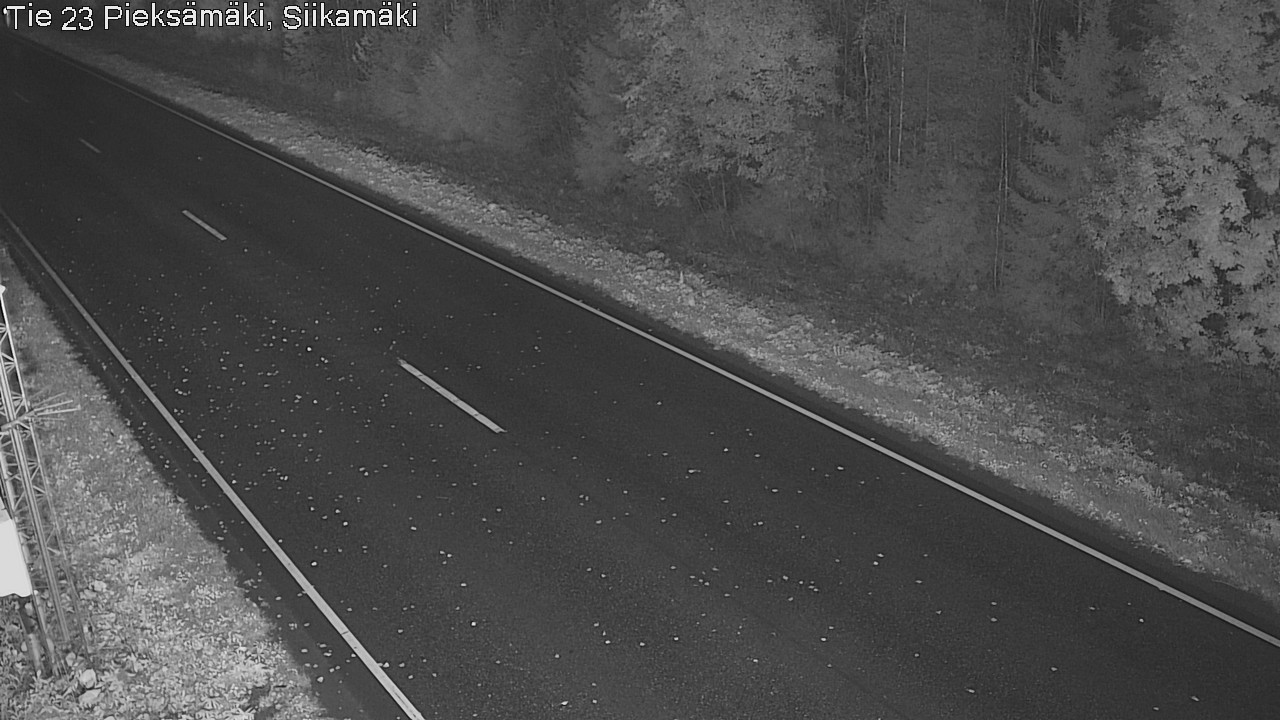 Weather Camera Image Road 23 Pieksämäki, Siikamäki, Pieksämäki, Etelä-Savo