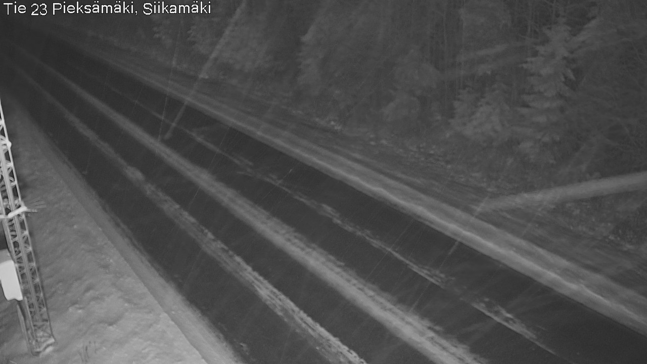 Weather Camera Image Väg 23 Pieksämäki, Siikamäki, Pieksämäki, Etelä-Savo