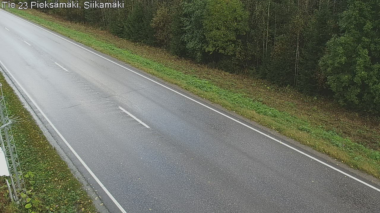 Weather Camera Image Väg 23 Pieksämäki, Siikamäki, Pieksämäki, Etelä-Savo