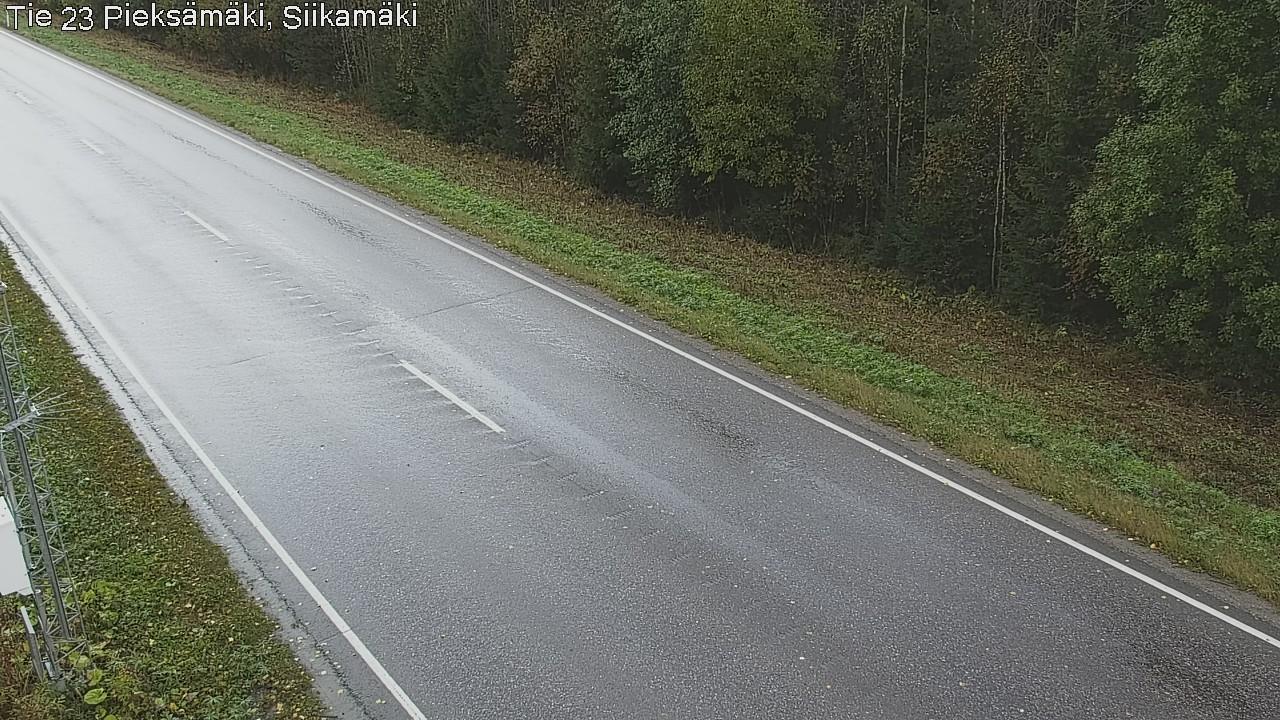 Weather Camera Image Road 23 Pieksämäki, Siikamäki, Pieksämäki, Etelä-Savo