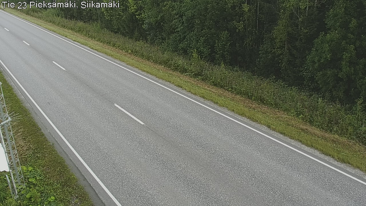 Weather Camera Image Road 23 Pieksämäki, Siikamäki, Pieksämäki, Etelä-Savo