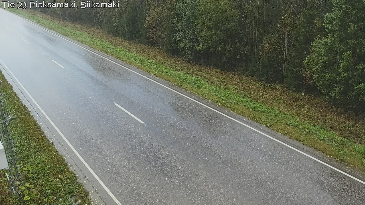 Weather Camera Image Road 23 Pieksämäki, Siikamäki, Pieksämäki, Etelä-Savo