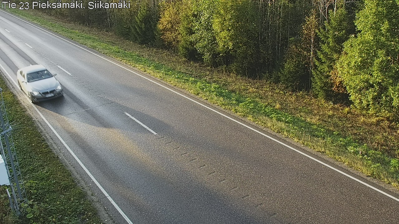 Weather Camera Image Road 23 Pieksämäki, Siikamäki, Pieksämäki, Etelä-Savo