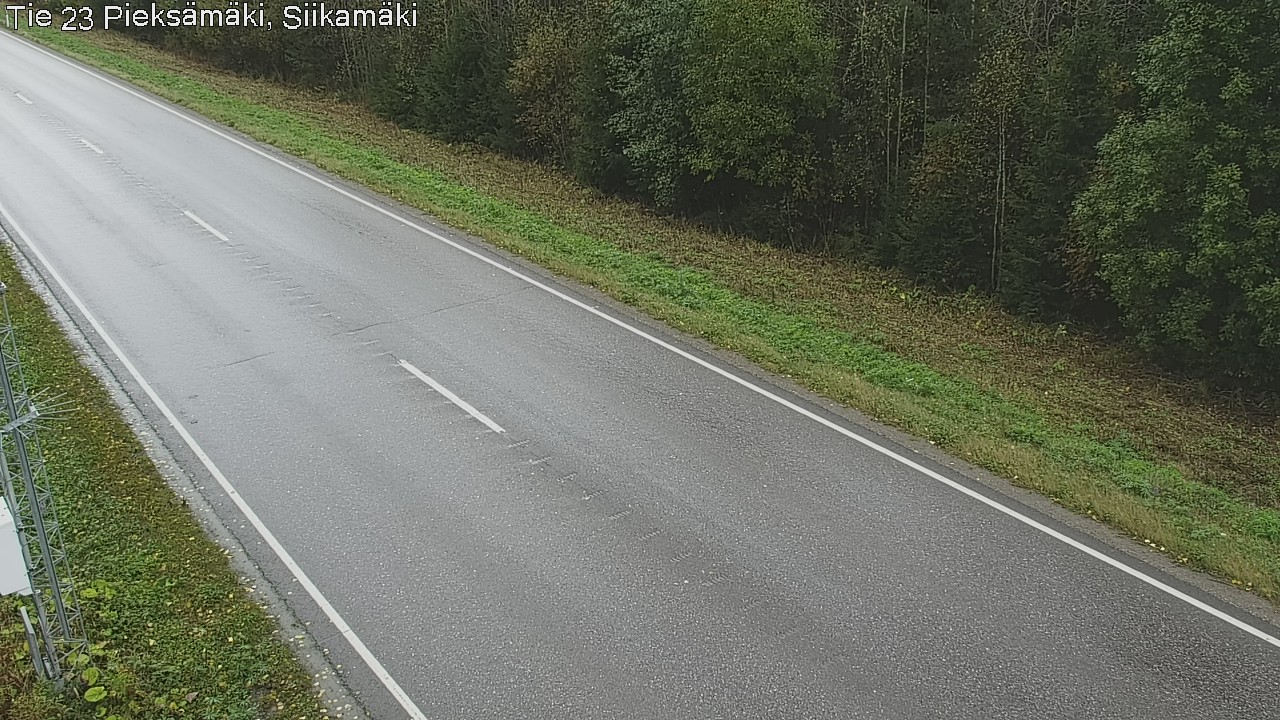 Weather Camera Image Road 23 Pieksämäki, Siikamäki, Pieksämäki, Etelä-Savo