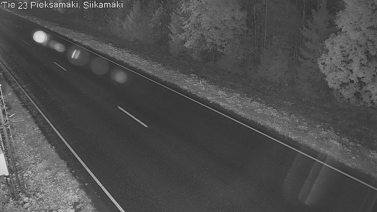 Weather Camera Image Road 23 Pieksämäki, Siikamäki, Pieksämäki, Etelä-Savo