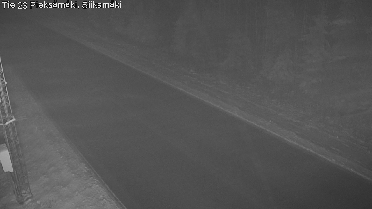 Weather Camera Image Väg 23 Pieksämäki, Siikamäki, Pieksämäki, Etelä-Savo