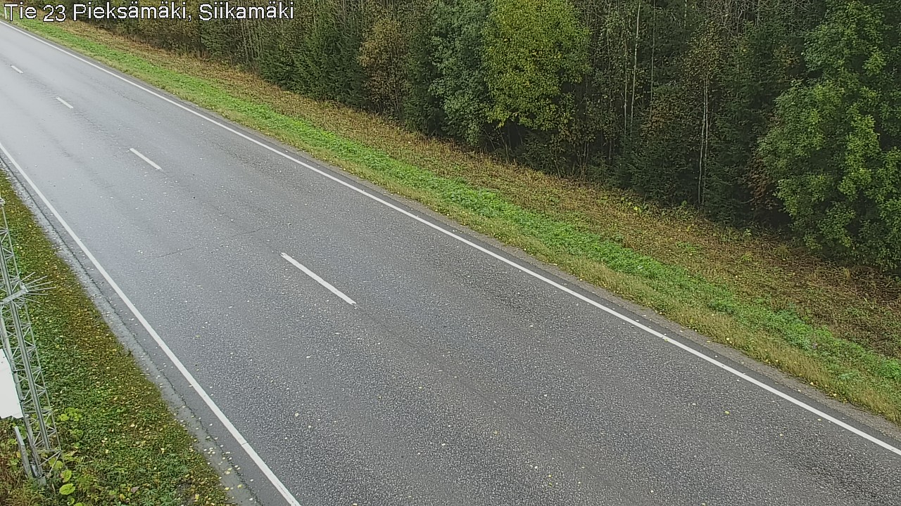 Weather Camera Image Road 23 Pieksämäki, Siikamäki, Pieksämäki, Etelä-Savo