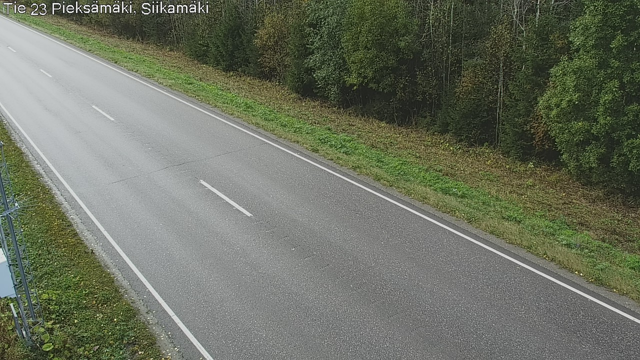 Weather Camera Image Road 23 Pieksämäki, Siikamäki, Pieksämäki, Etelä-Savo
