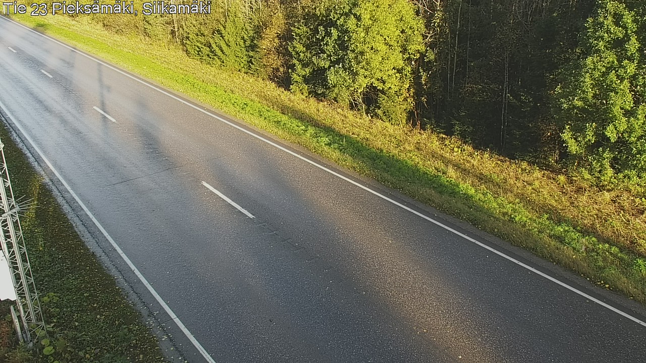 Weather Camera Image Road 23 Pieksämäki, Siikamäki, Pieksämäki, Etelä-Savo