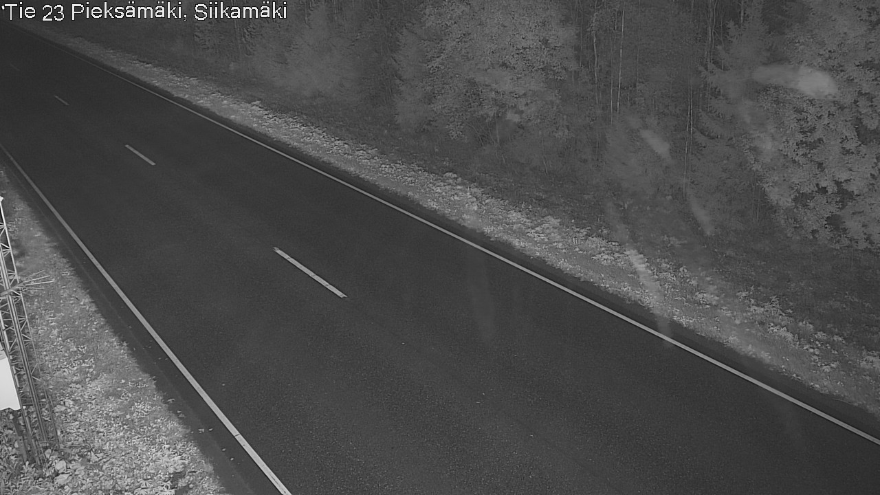 Weather Camera Image Road 23 Pieksämäki, Siikamäki, Pieksämäki, Etelä-Savo