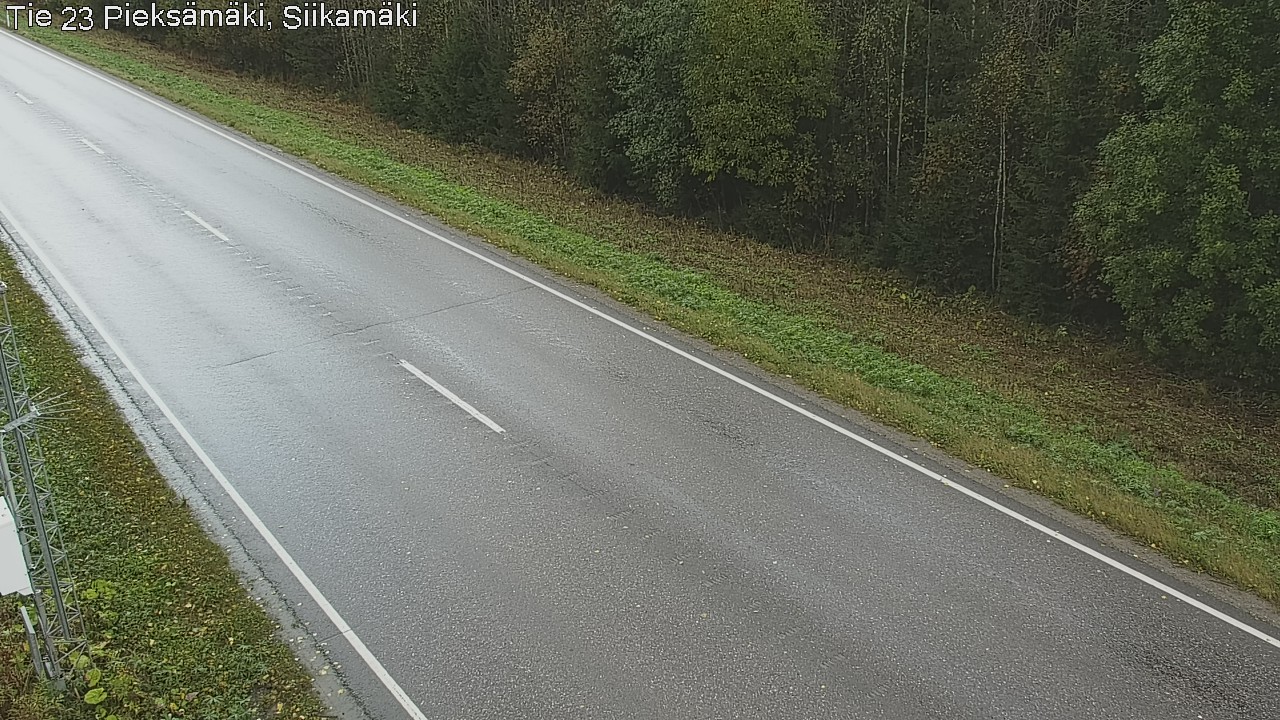 Weather Camera Image Road 23 Pieksämäki, Siikamäki, Pieksämäki, Etelä-Savo