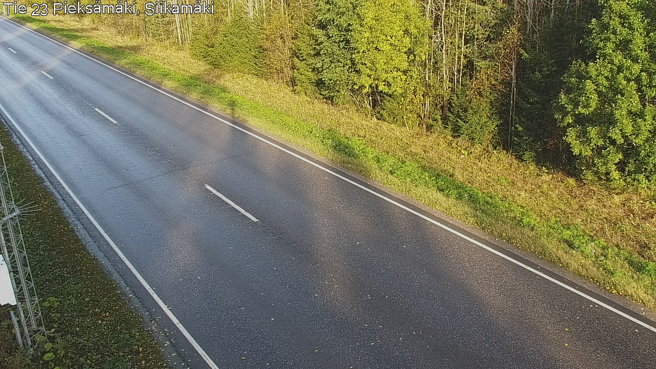 Weather Camera Image Road 23 Pieksämäki, Siikamäki, Pieksämäki, Etelä-Savo