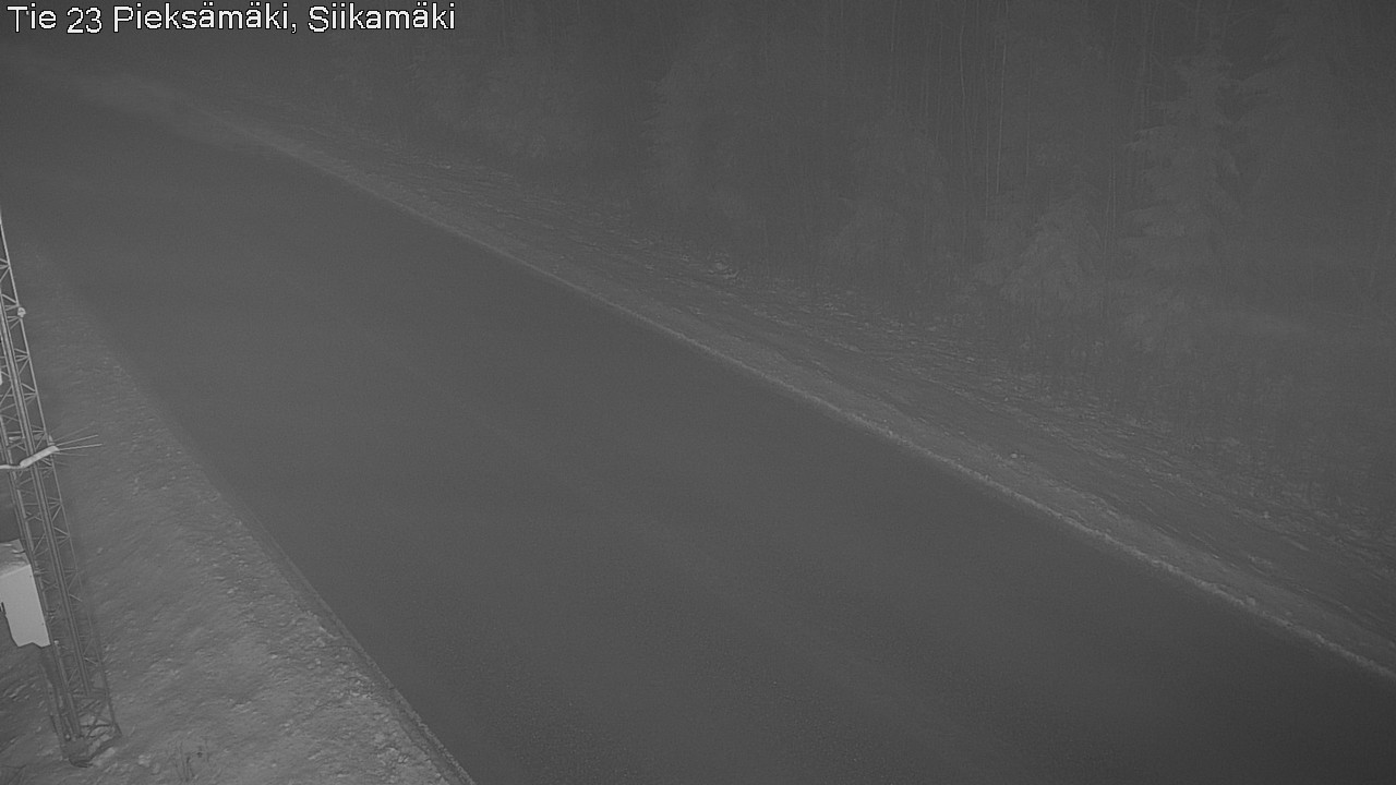 Weather Camera Image Väg 23 Pieksämäki, Siikamäki, Pieksämäki, Etelä-Savo