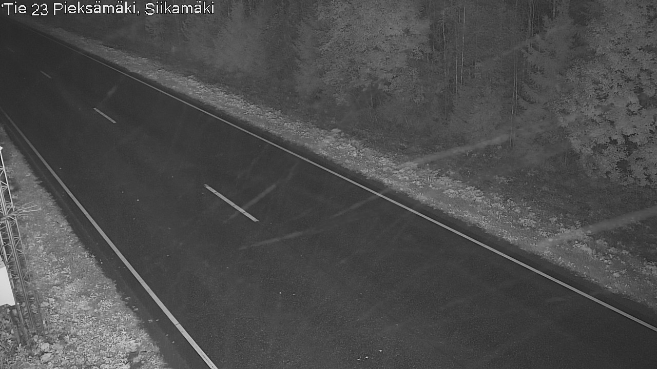Weather Camera Image Road 23 Pieksämäki, Siikamäki, Pieksämäki, Etelä-Savo