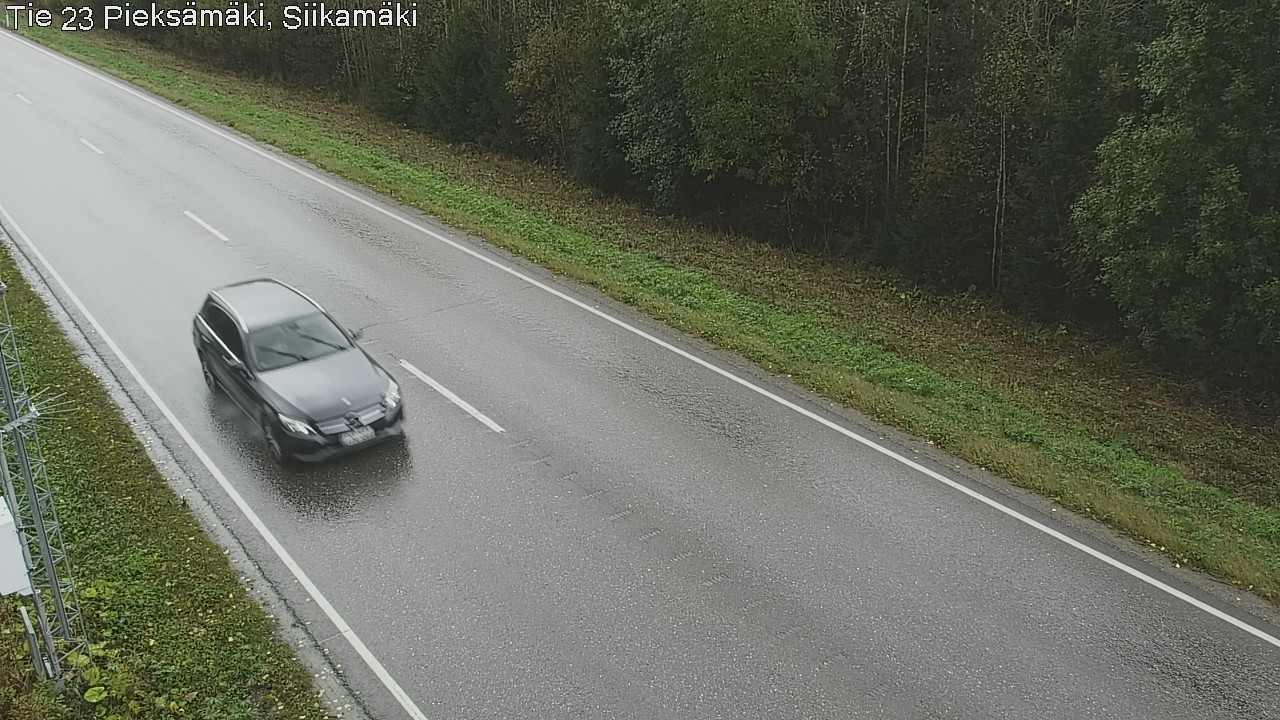 Weather Camera Image Road 23 Pieksämäki, Siikamäki, Pieksämäki, Etelä-Savo