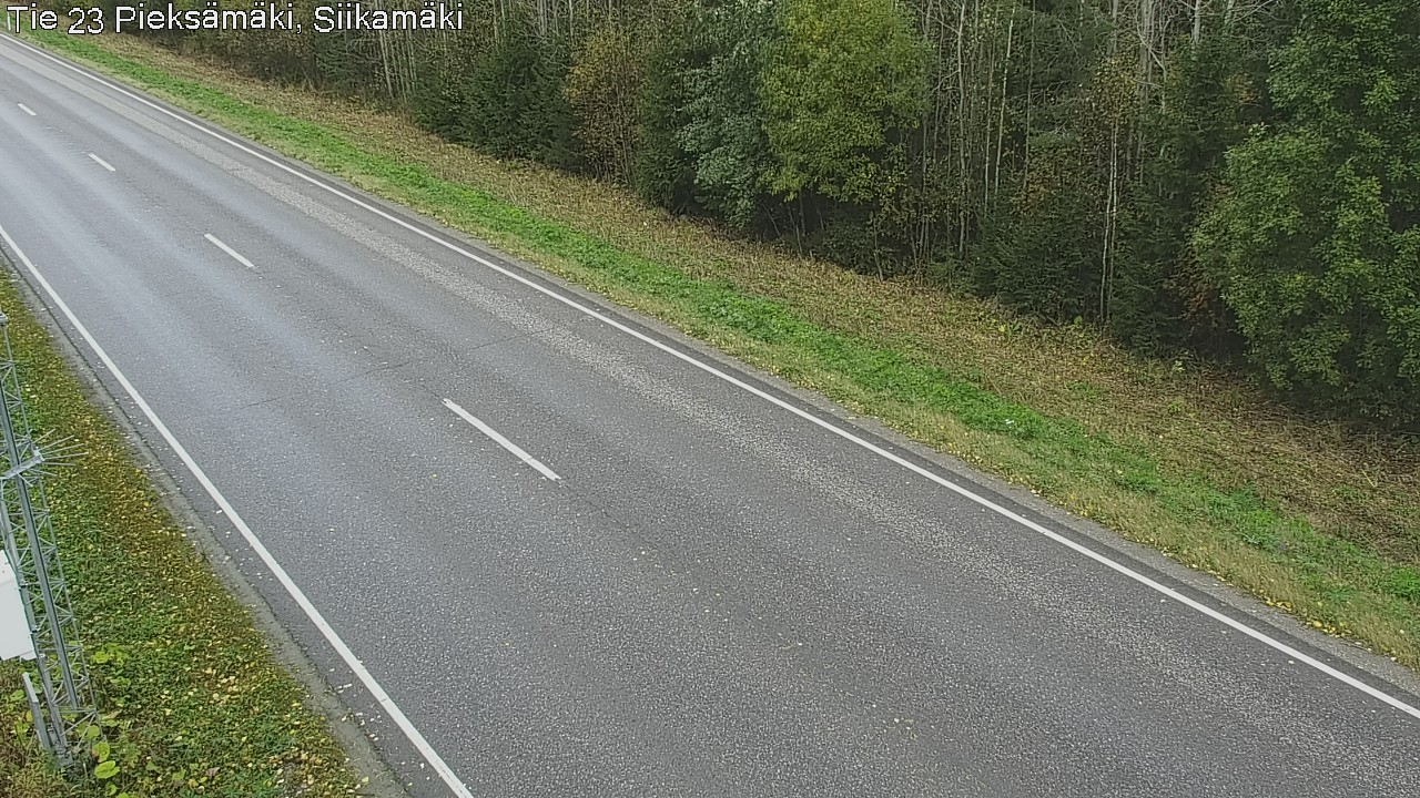 Weather Camera Image Road 23 Pieksämäki, Siikamäki, Pieksämäki, Etelä-Savo