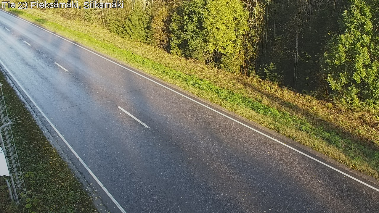 Weather Camera Image Road 23 Pieksämäki, Siikamäki, Pieksämäki, Etelä-Savo