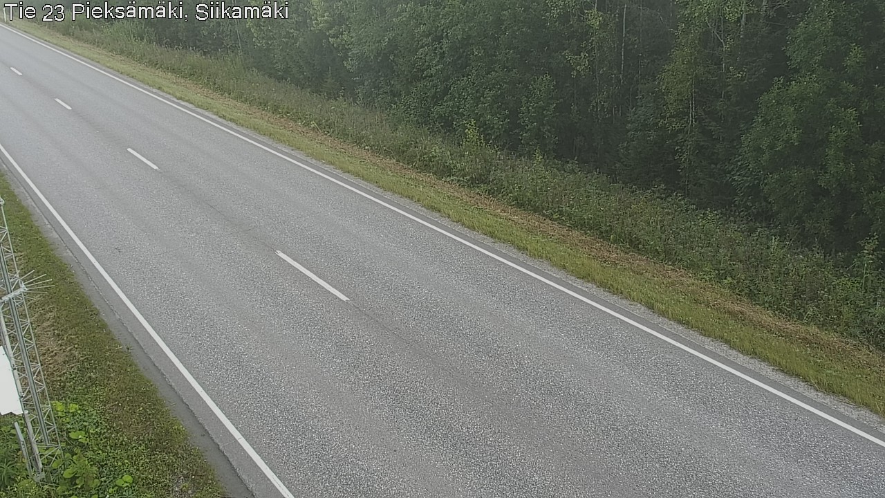 Weather Camera Image Road 23 Pieksämäki, Siikamäki, Pieksämäki, Etelä-Savo