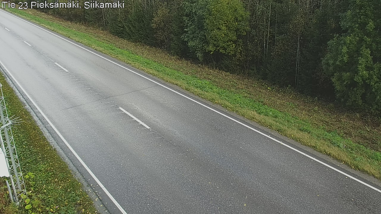 Weather Camera Image Road 23 Pieksämäki, Siikamäki, Pieksämäki, Etelä-Savo