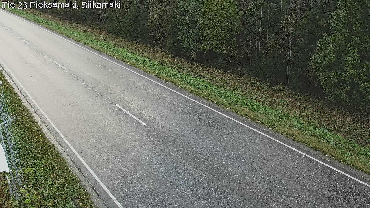 Weather Camera Image Road 23 Pieksämäki, Siikamäki, Pieksämäki, Etelä-Savo