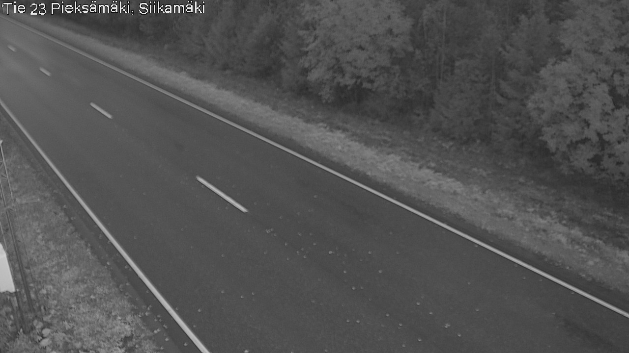 Weather Camera Image Road 23 Pieksämäki, Siikamäki, Pieksämäki, Etelä-Savo