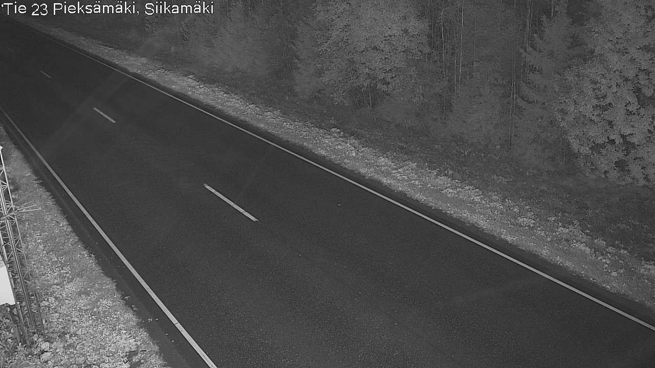 Weather Camera Image Road 23 Pieksämäki, Siikamäki, Pieksämäki, Etelä-Savo