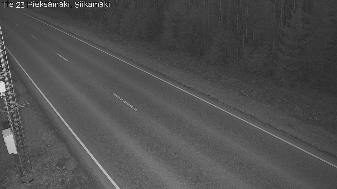 Weather Camera Image Road 23 Pieksämäki, Siikamäki, Pieksämäki, Etelä-Savo