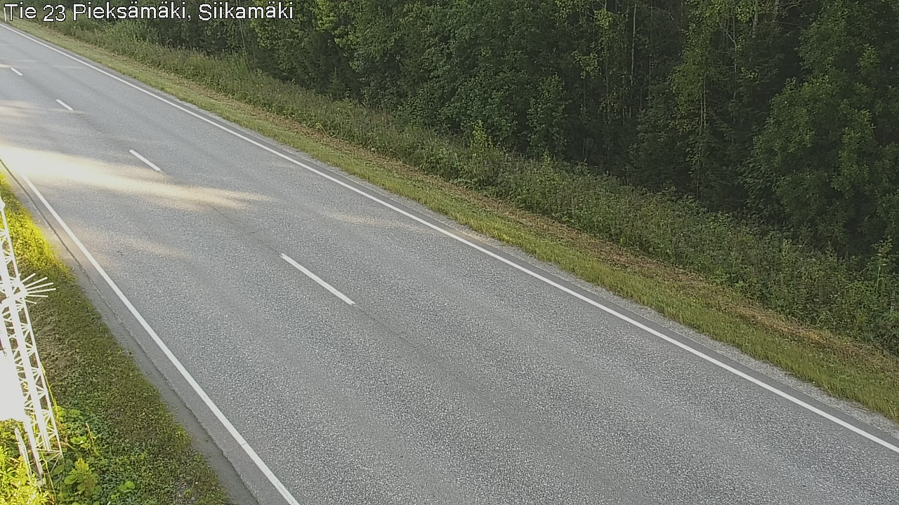 Weather Camera Image Road 23 Pieksämäki, Siikamäki, Pieksämäki, Etelä-Savo