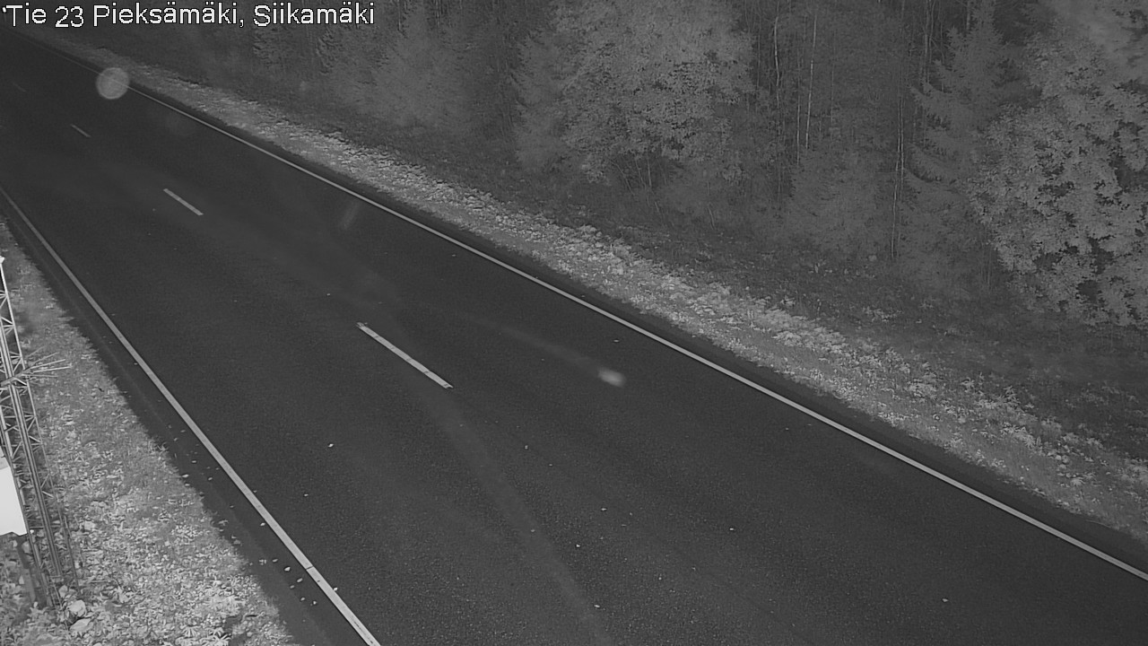 Weather Camera Image Road 23 Pieksämäki, Siikamäki, Pieksämäki, Etelä-Savo
