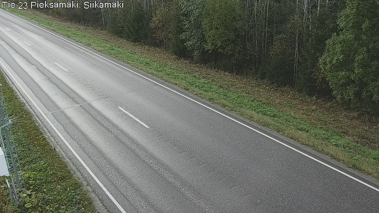 Weather Camera Image Road 23 Pieksämäki, Siikamäki, Pieksämäki, Etelä-Savo