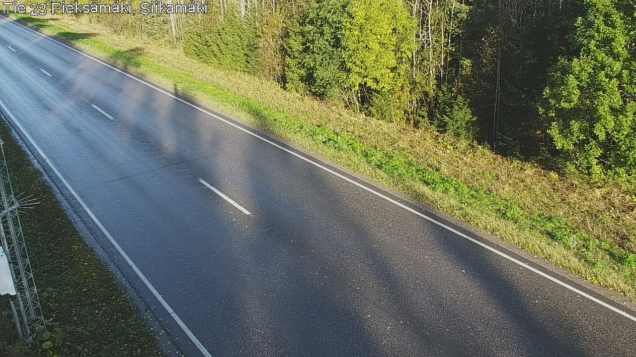 Weather Camera Image Road 23 Pieksämäki, Siikamäki, Pieksämäki, Etelä-Savo