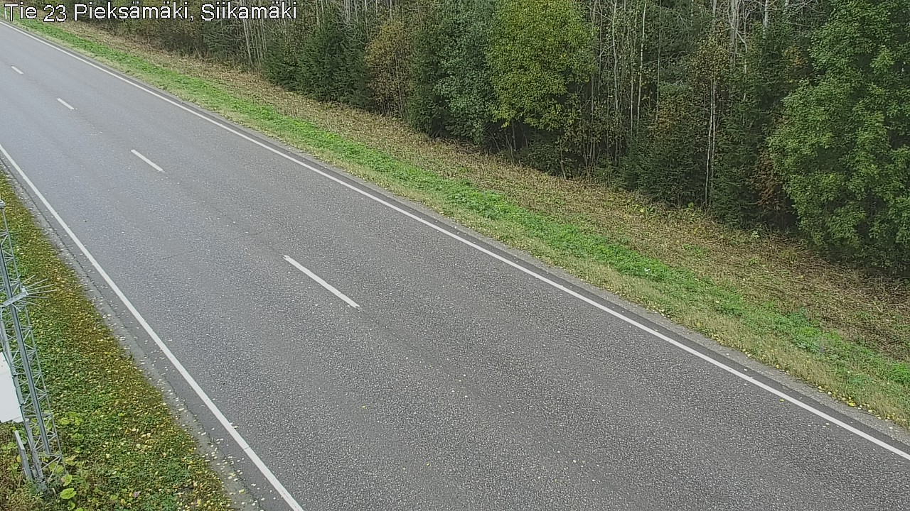 Weather Camera Image Road 23 Pieksämäki, Siikamäki, Pieksämäki, Etelä-Savo