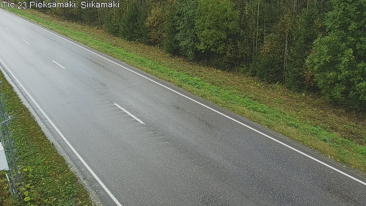 Weather Camera Image Road 23 Pieksämäki, Siikamäki, Pieksämäki, Etelä-Savo