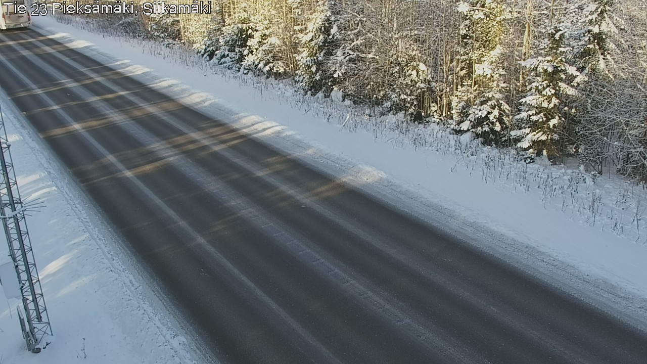 Weather Camera Image Road 23 Pieksämäki, Siikamäki, Pieksämäki, Etelä-Savo