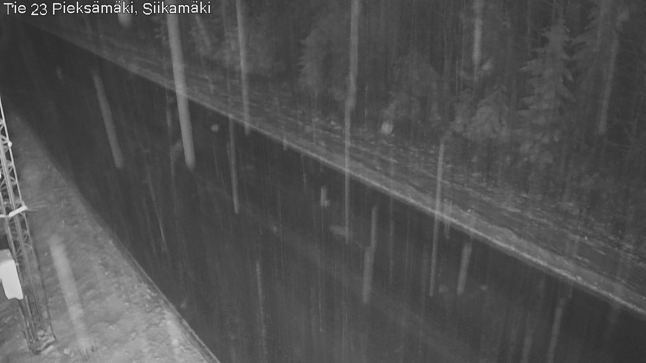 Weather Camera Image Väg 23 Pieksämäki, Siikamäki, Pieksämäki, Etelä-Savo