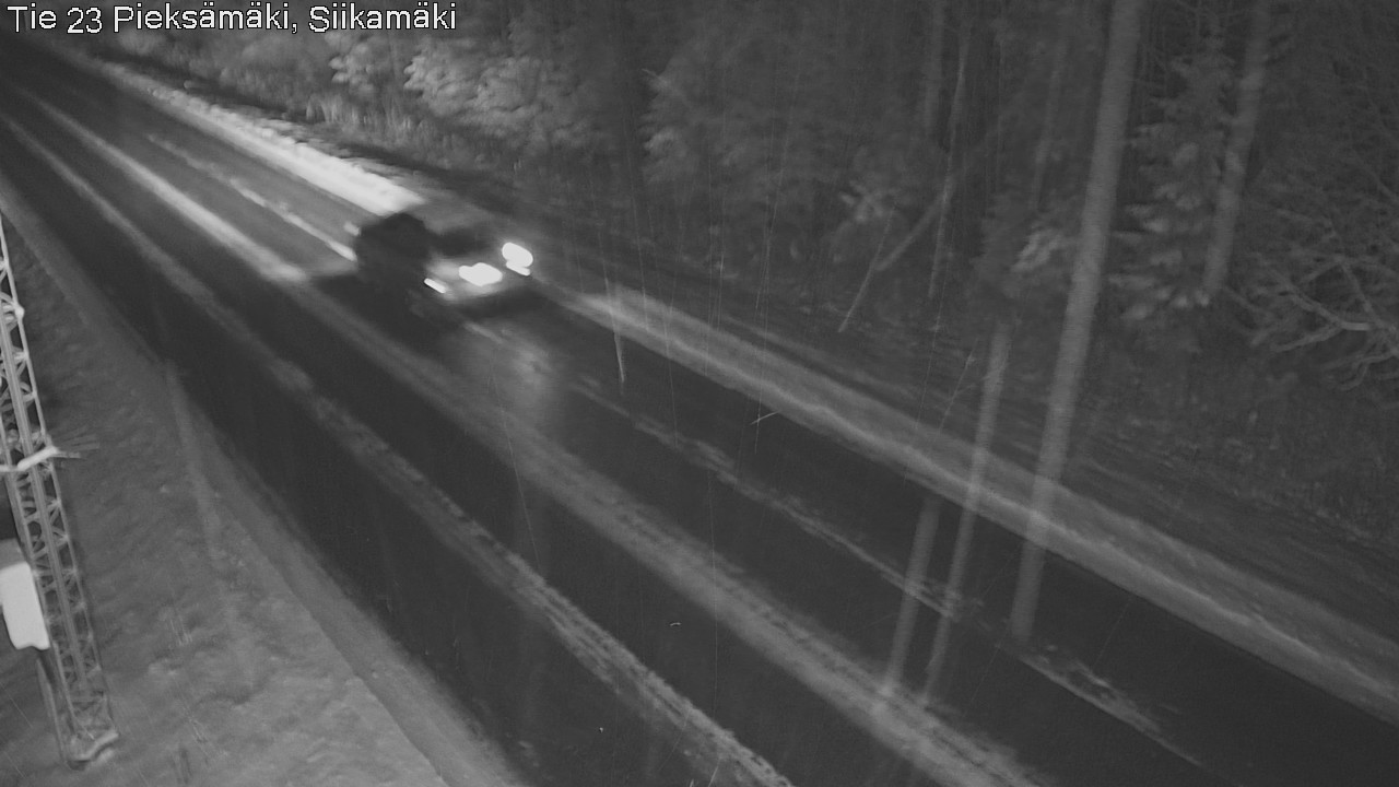 Weather Camera Image Väg 23 Pieksämäki, Siikamäki, Pieksämäki, Etelä-Savo