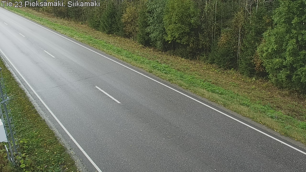 Weather Camera Image Road 23 Pieksämäki, Siikamäki, Pieksämäki, Etelä-Savo