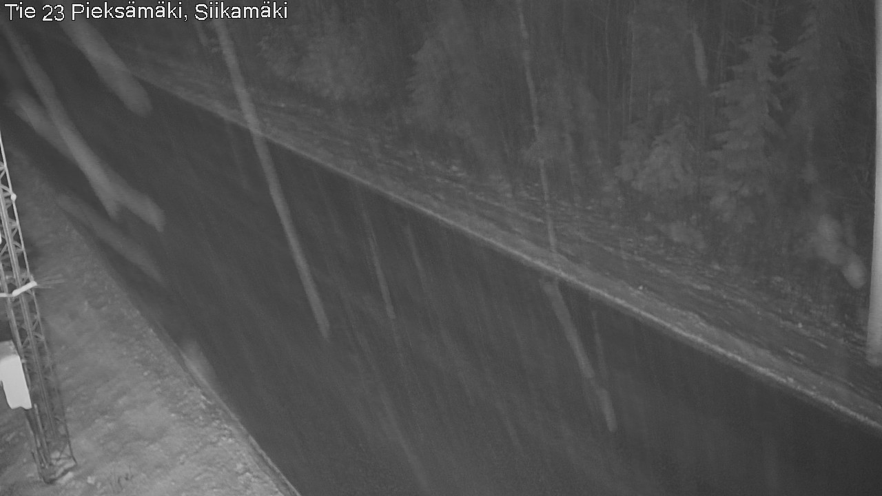 Weather Camera Image Väg 23 Pieksämäki, Siikamäki, Pieksämäki, Etelä-Savo