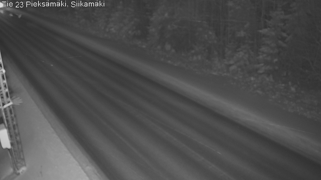 Weather Camera Image Väg 23 Pieksämäki, Siikamäki, Pieksämäki, Etelä-Savo