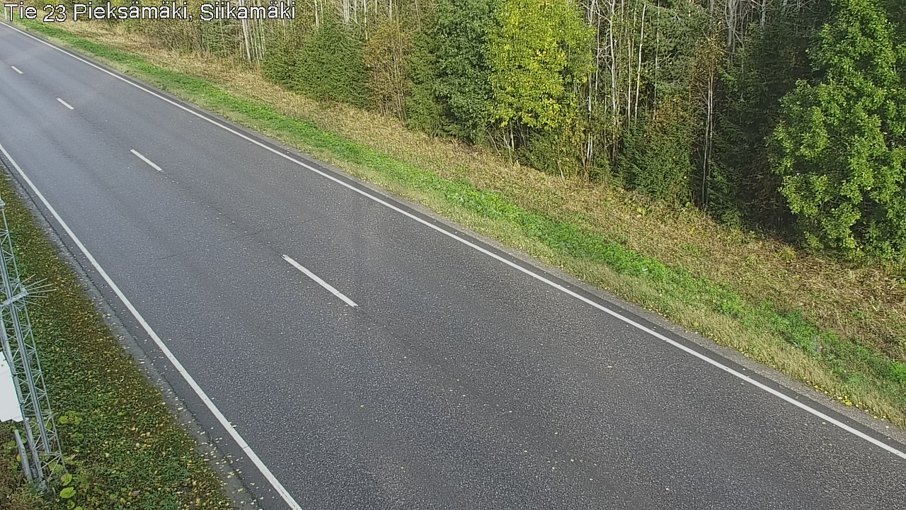 Weather Camera Image Road 23 Pieksämäki, Siikamäki, Pieksämäki, Etelä-Savo