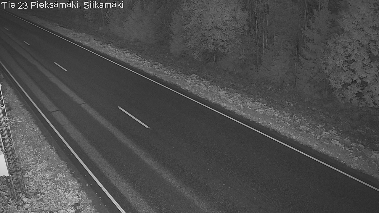Weather Camera Image Road 23 Pieksämäki, Siikamäki, Pieksämäki, Etelä-Savo
